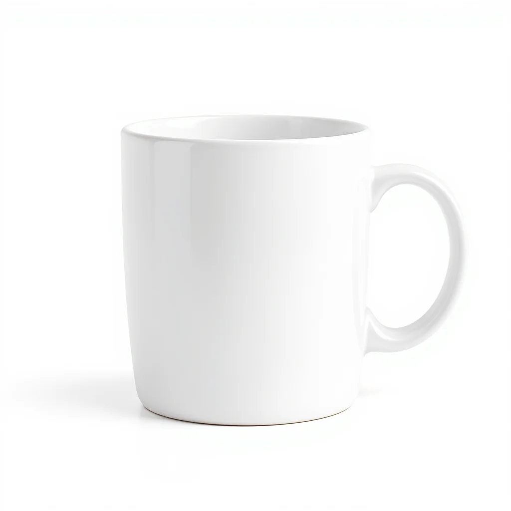 Caneca de Porcelana 350ml - Área de personalização