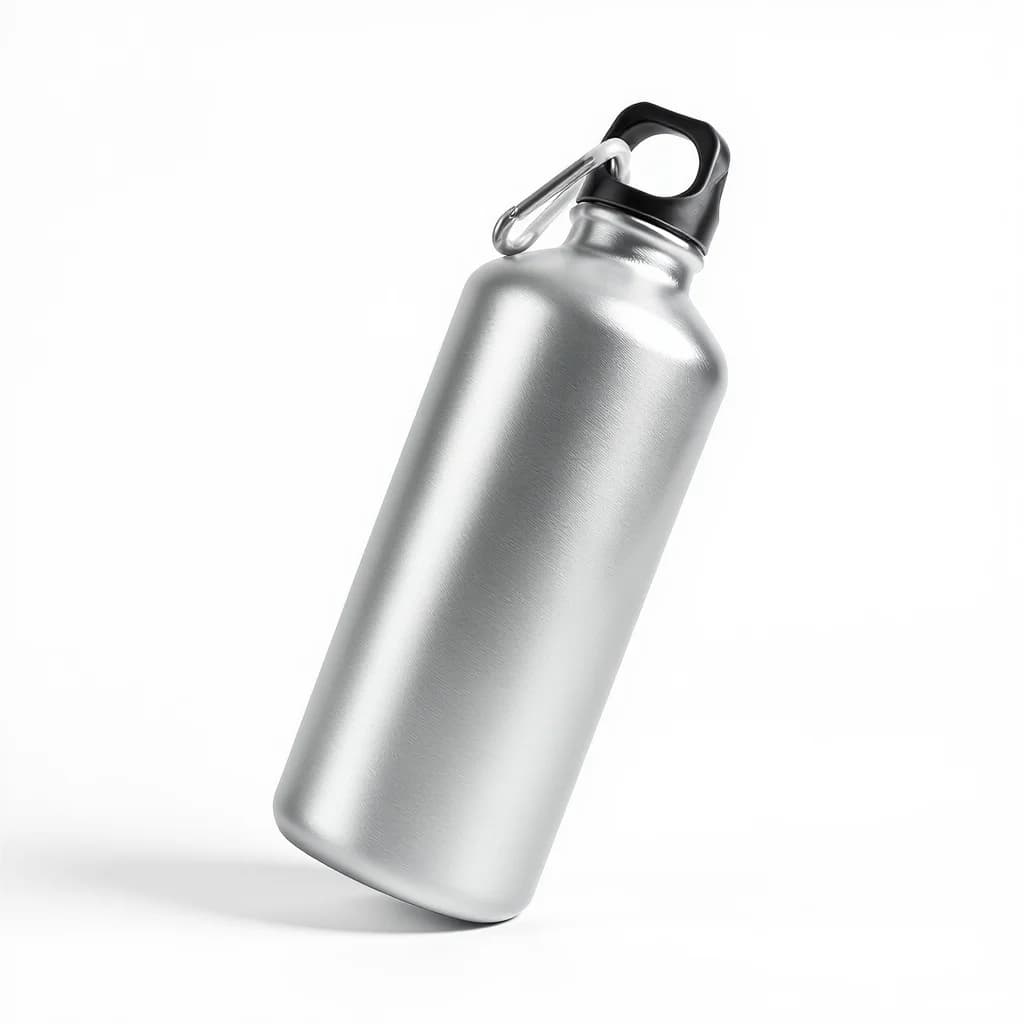 Squeeze de Alumínio 600ml - Vista angular